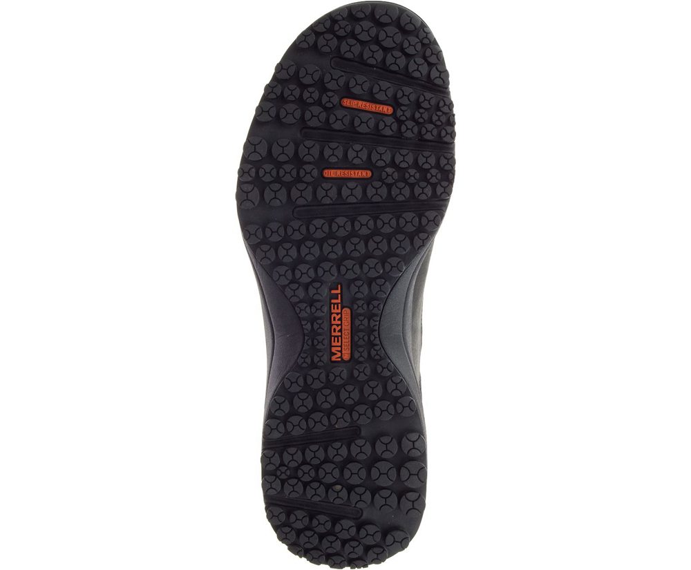 Merrell Slip Ons Black - Sutton Moc AC+ PRO - Mens 79WISXKML
